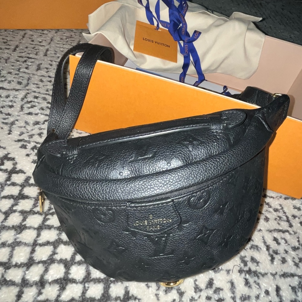 LV empriente bumbag authentic with bag, box, dust bag, string ribbon